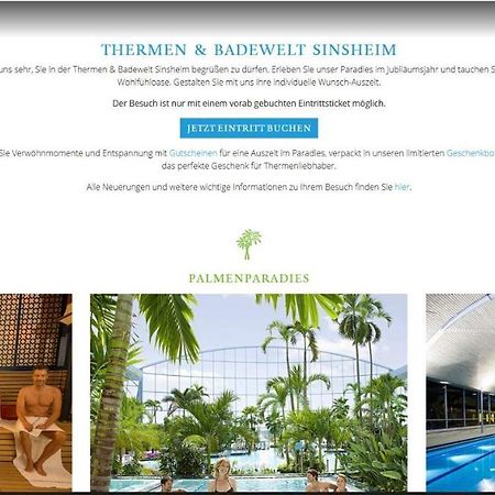 Firmen & Ferienwohnung Brecht 2 Waibstadt 外观 照片